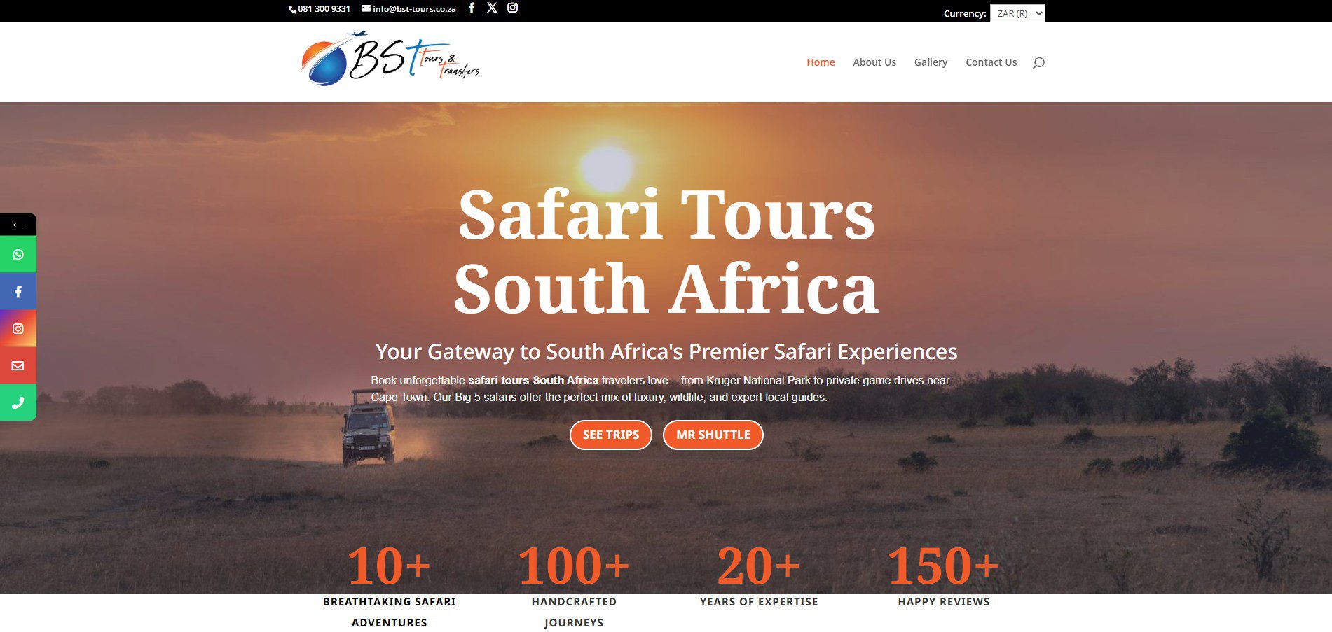 Safari Tours South Africa