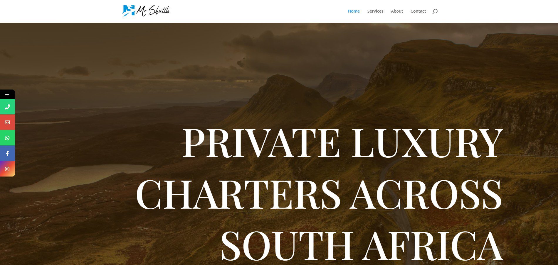 Private Luxury Charters Across South Africa