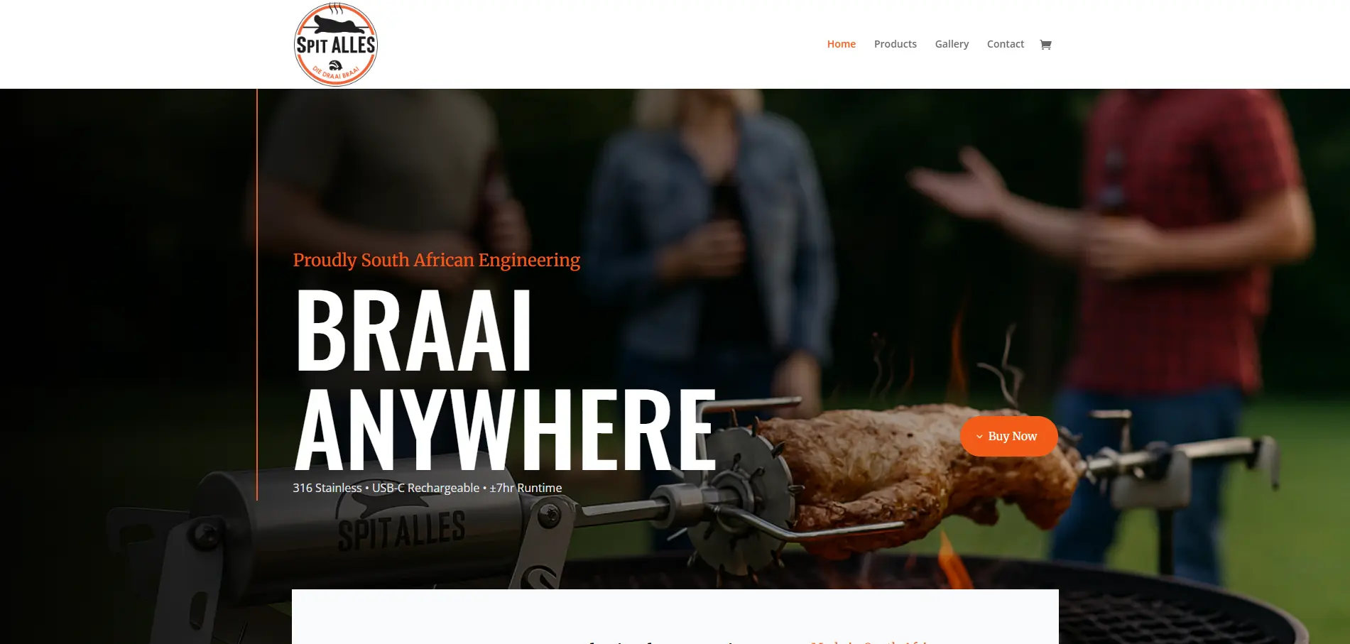 Spit Alles website design by Yireh Business Solutions