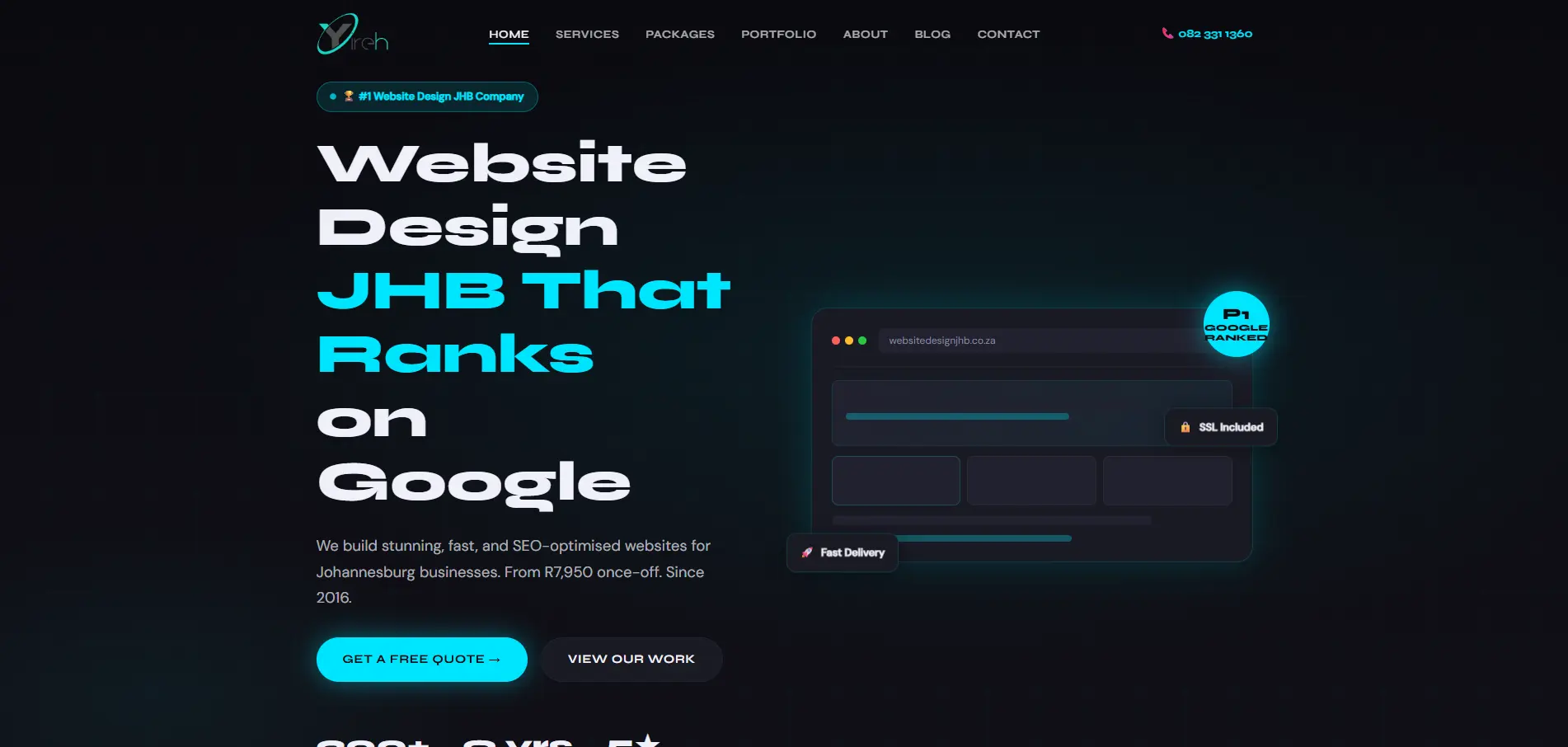 Website Design JHB by Yireh Business Solutions
